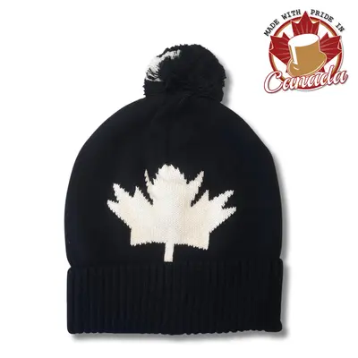 Parkhurst Slouchy Three Tone Maple Leaf Toque
