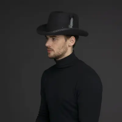 Bailey Wool Felt Homburg