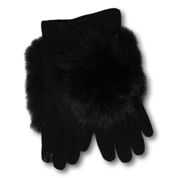 Fox Trim Gloves