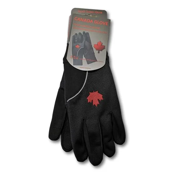 Maple Leaf Texting Gloves