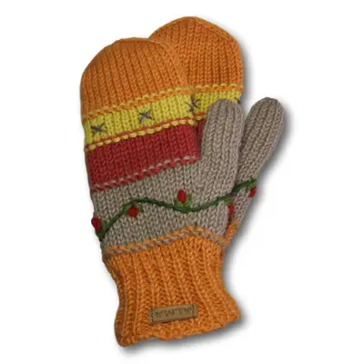 Vine Knit Mittens