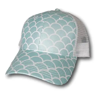 Mermaid Print Ball Cap
