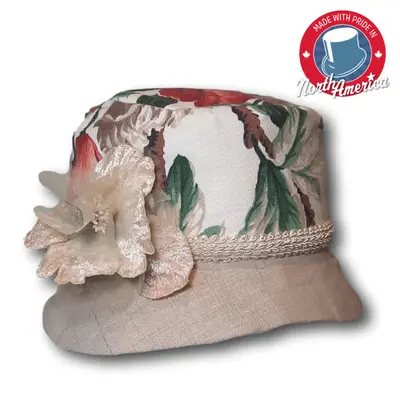 Vintage Fabric Cloche