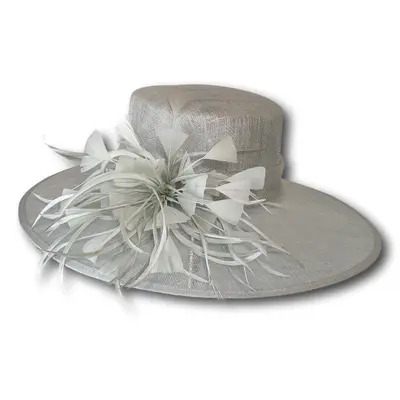Feather Burst Wide Brim