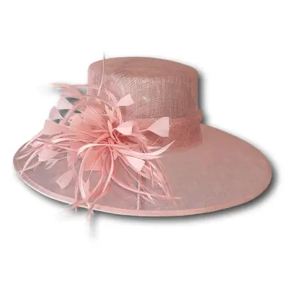 Feather Burst Wide Brim