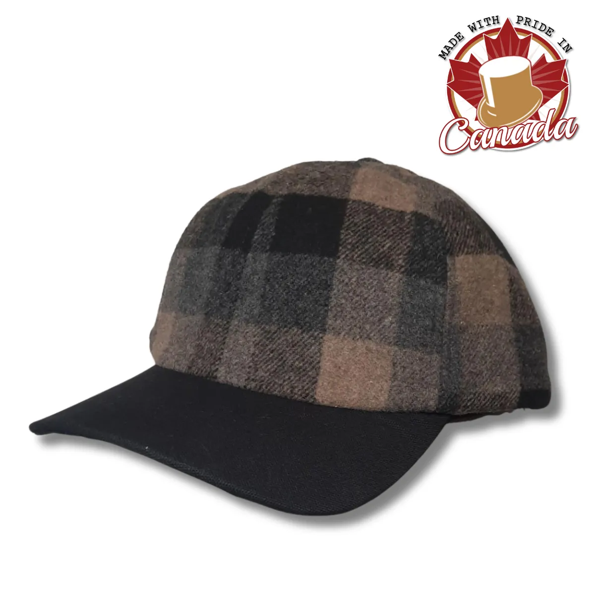 Wool Blend Baseball Cap