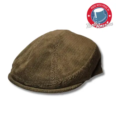 Solid Corduroy Ivy Cap