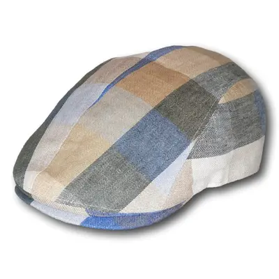 Gottmann Herringbone Check Ivy Cap