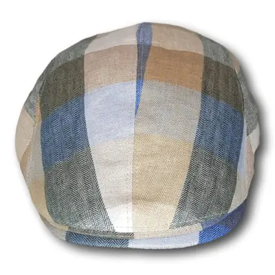 Gottmann Herringbone Check Ivy Cap