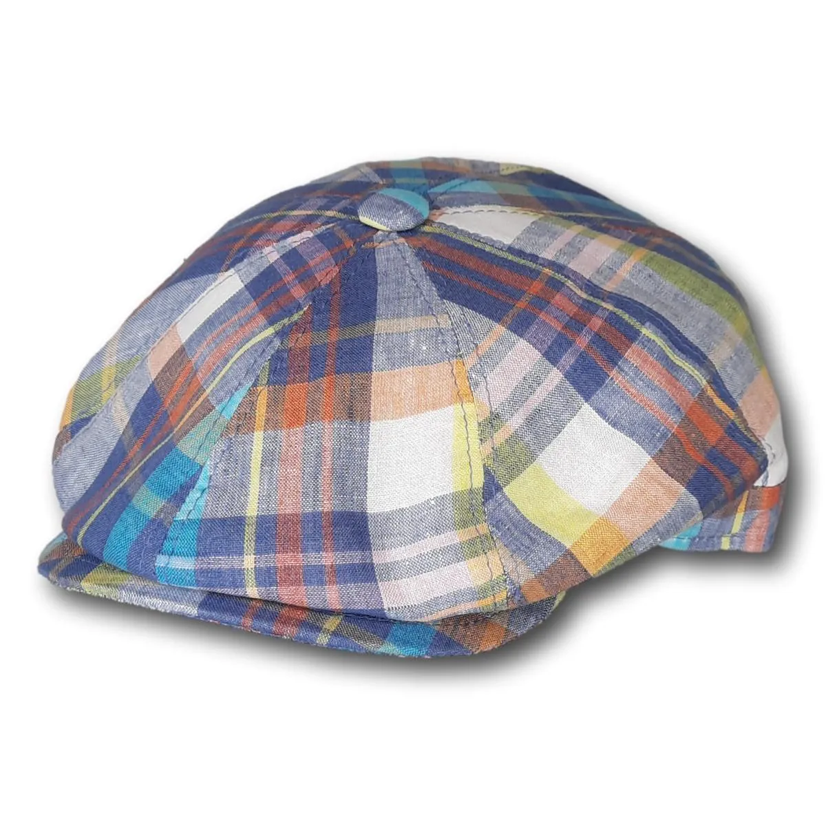 Castello Plaid Newsboy