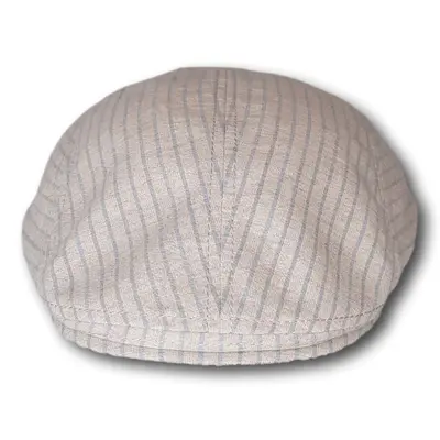 Jackson Cotton Pin Stripe Ivy Cap