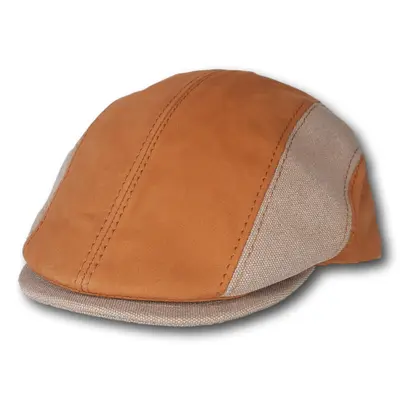 Ivy Cap with Leather Panels