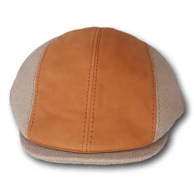Ivy Cap with Leather Panels