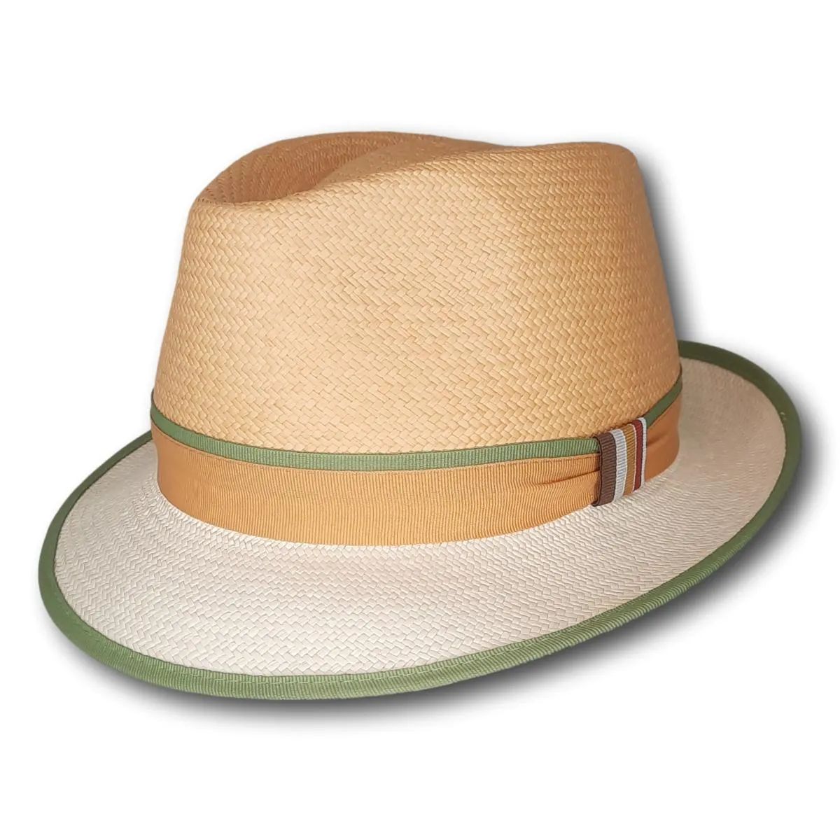 Two-Tone Panama Fedora
