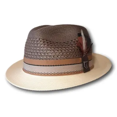 Two-Tone Pinch Fedora