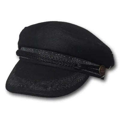 Wool Blend Greek Fisherman Cap