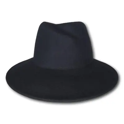 Fedora with Asymmetrical Crown
