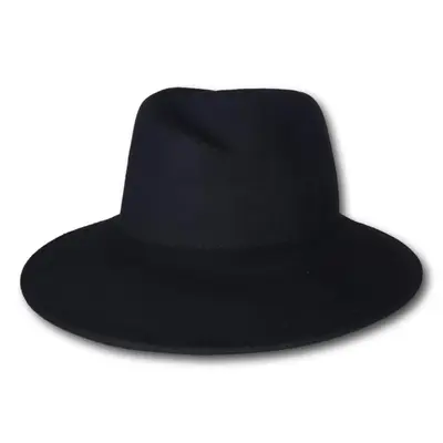 Fedora with Asymmetrical Crown