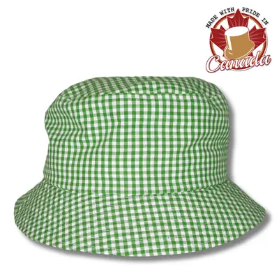 Gingham Printed Bucket