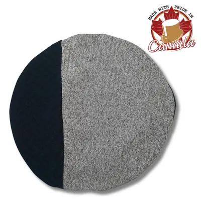 Patchwork Recycled Materials Beret