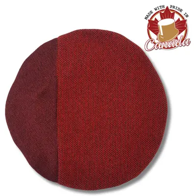 Patchwork Recycled Materials Beret