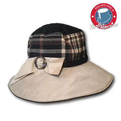 Fabric Wide Brim