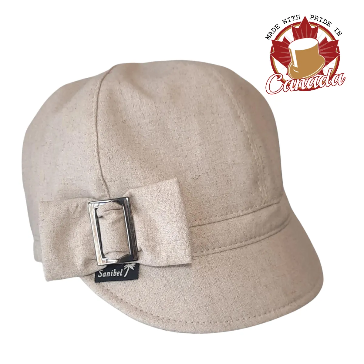 Sanibel Six Panel Cap With Buckle