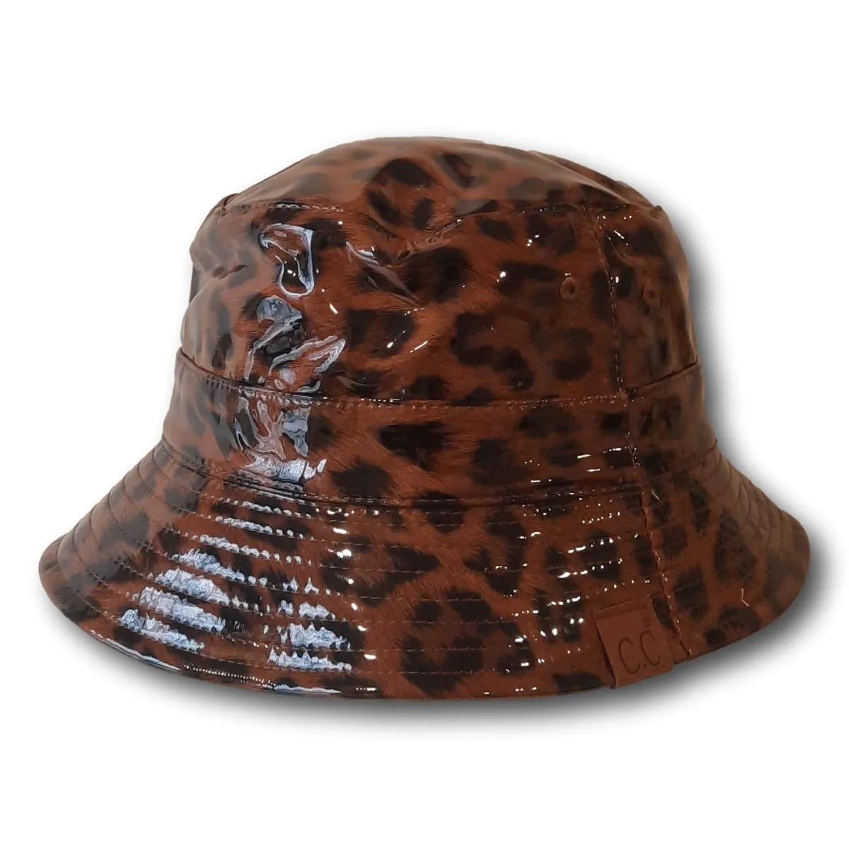 Leopard Print Rain Bucket