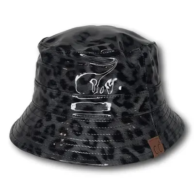 Leopard Print Rain Bucket