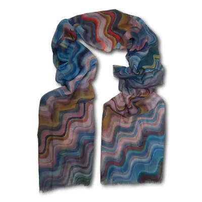 Multi-Colored Weave Scarf
