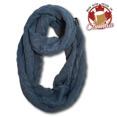 Sanibel Solid Braid Knit Scarf