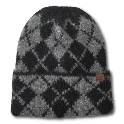 Argyle Printed Toque