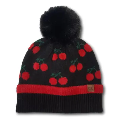 Cherry Printed Toque