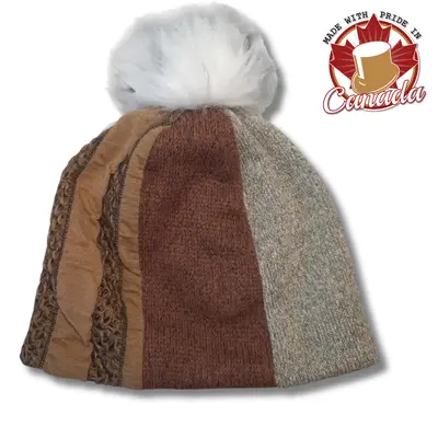 Patchwork Recycled Beanie