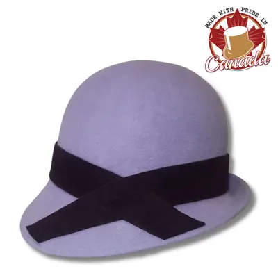 Gatsby Cloche with Contrast Band