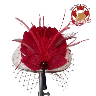 Lady Petunia Feather Headband