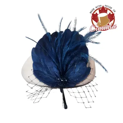 Lady Petunia Feather Headband