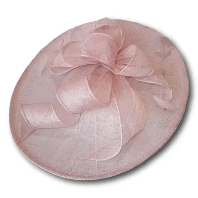 Failsworth Large Sinamay Disc with Bow