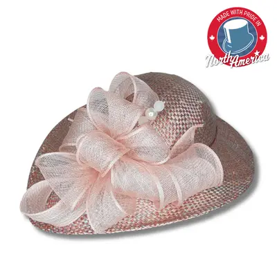 Fascinator with Bow and Pin