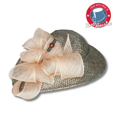 Fascinator with Bow and Pin