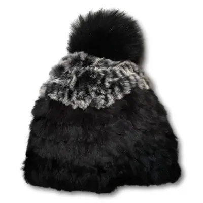Marbled Rabbit Knit Toque