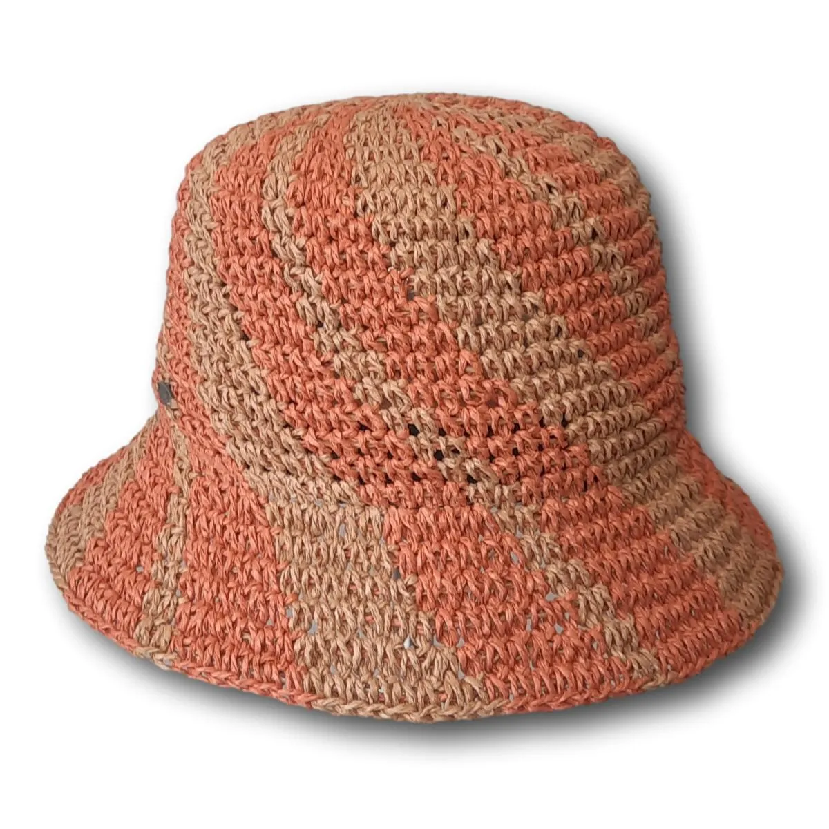 Baldric Two-Tone Crochet Cloche