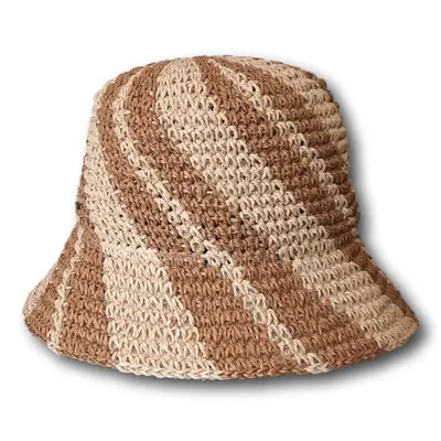 Baldric Two-Tone Crochet Cloche