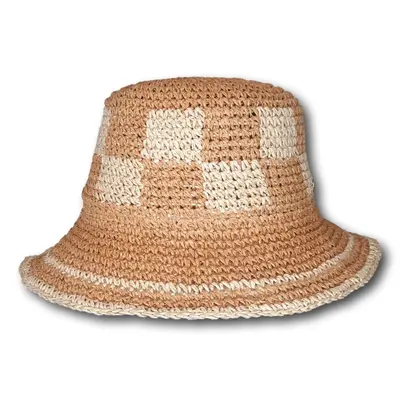 Suffolk Checker-board Print Cloche