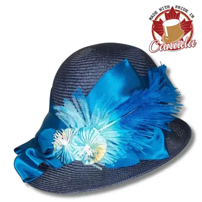 Gatsby Satin Band Cloche
