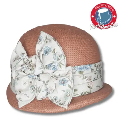Dress Hat with Double Bows