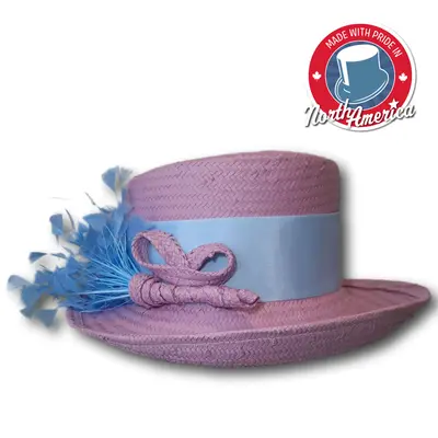 Top Hat with Feather Bouquet