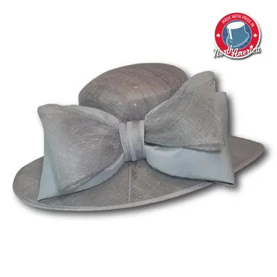Sinamay Large Bow Dress Hat