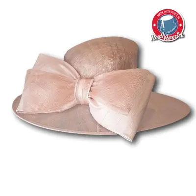 Sinamay Large Bow Dress Hat
