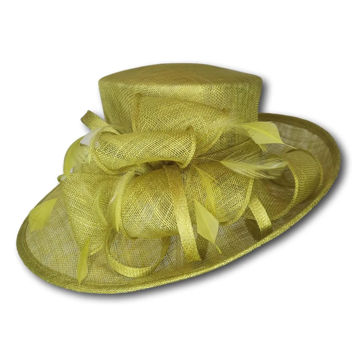 Sinamay Profile Brim Dress Hat